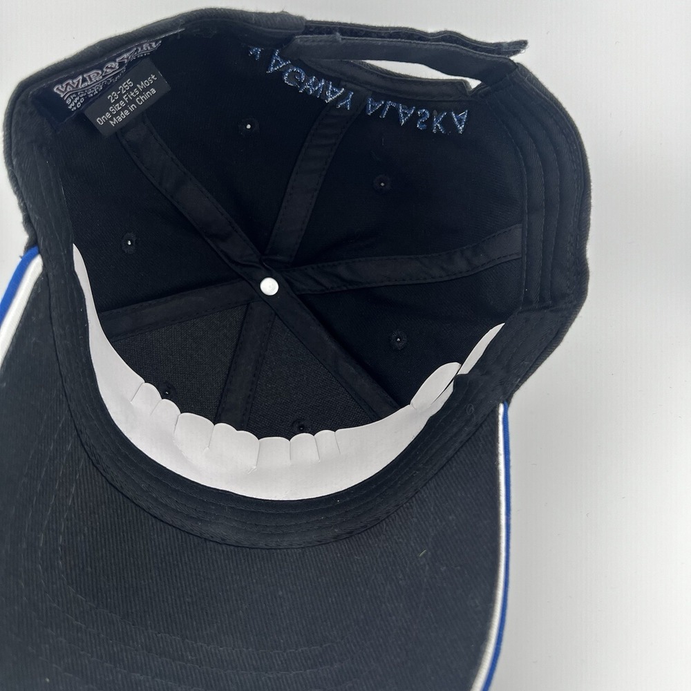 White Pass & Yukon Route Railroad 2018 Skagway Alaska FlexFit Black Hat Cap - Picture 9 of 12